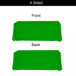Lime Green Color Table Throw Blank (No Print)